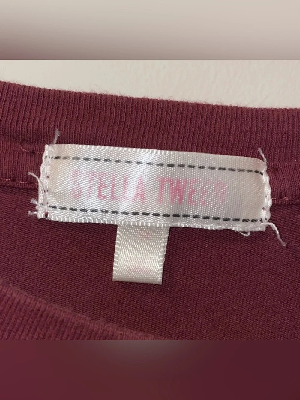 Good Vibes Long Sleeve Crop Top—Stella Tweed